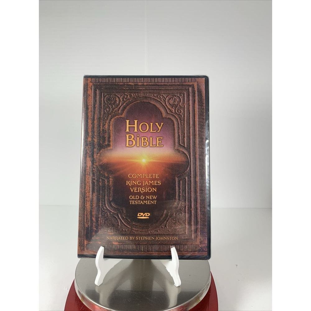 HOLY BIBLE COMPLETE KING JAMES VERSION DVD SET NEW STEPHEN JOHNSTON
